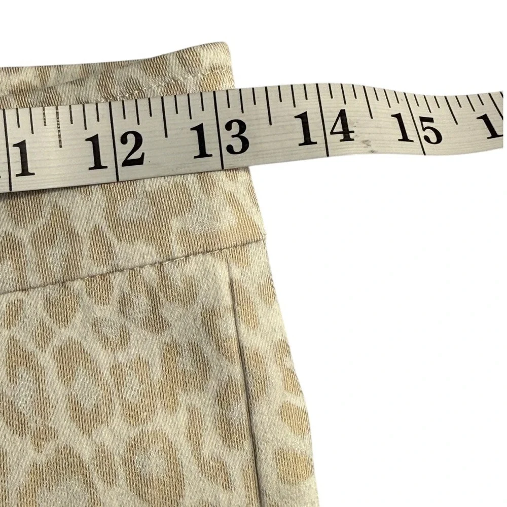 AVENUE MONTAIGNE Women's Leopard Print Flare Leo Pants‎ Size 0 - Picture 6 of 7